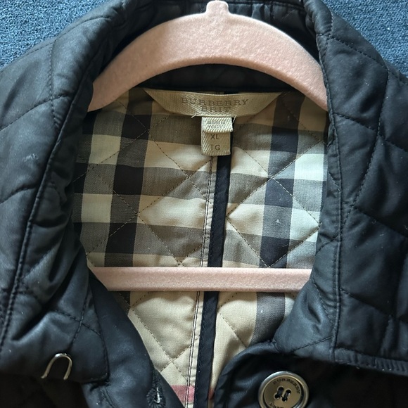 Burberry Black Lightweight Quilted Jacket - Picture 2 of 3